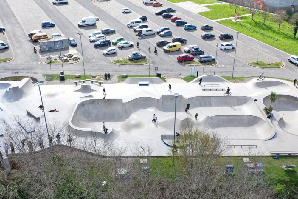 Concrete Waves in Newquay